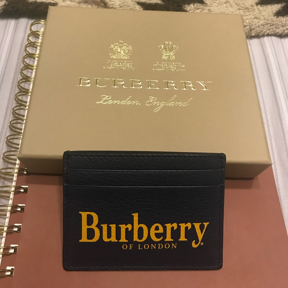 Authentic Burberry Card Holder Wallet